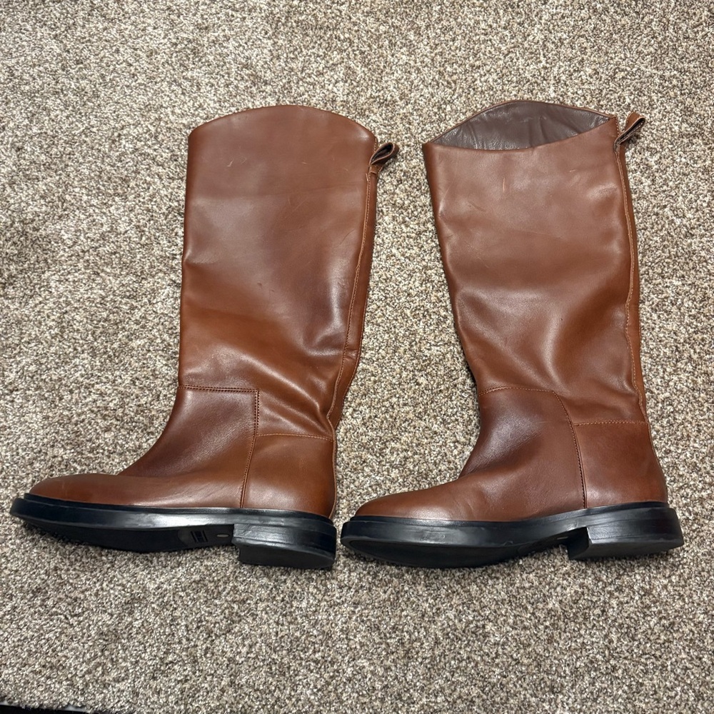 Steve Madden Brown Heeled Boots - Picture 5 of 7